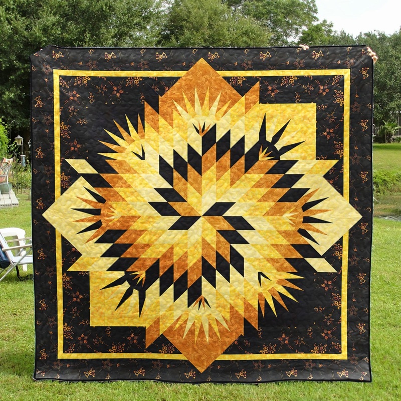 Native American Star Quilt Blanket HM211003Y