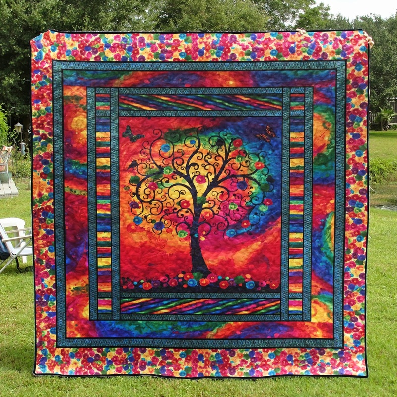 Tree Of Life Hippie Quilt Blanket HM060702Y
