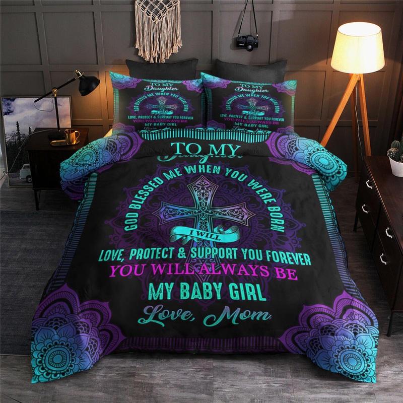 To My Daughter Christian Bedding Sets TL020606BS
