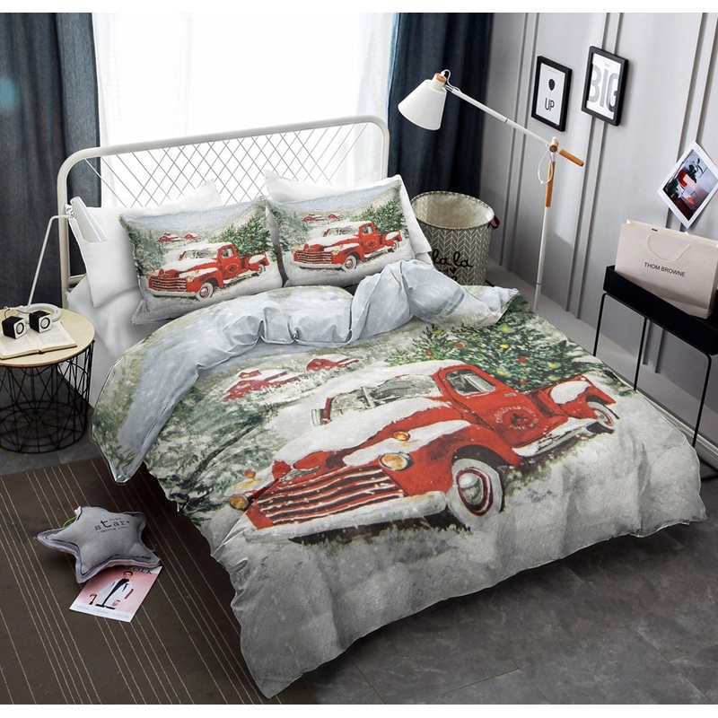 Red Christmas Truck NT22100236MDBB Bedding Sets