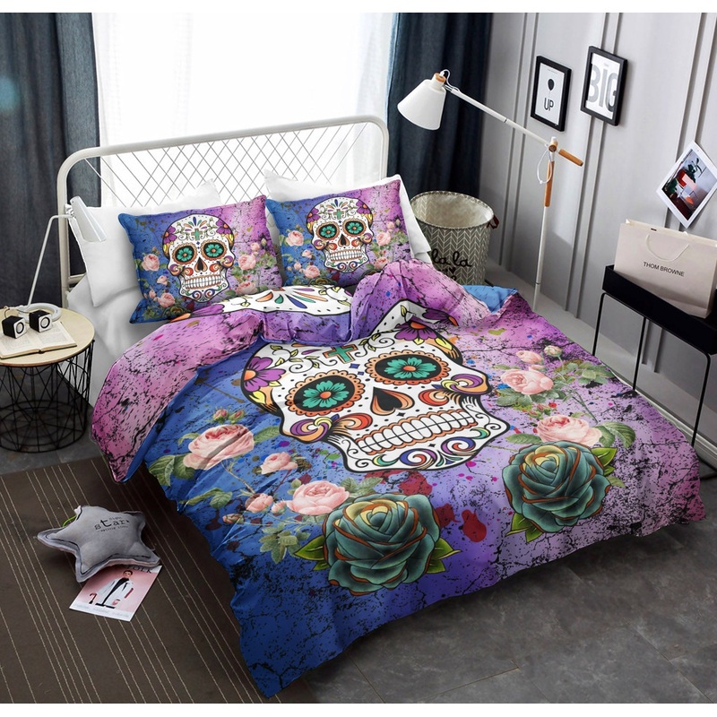 Sugar Skull CL060866MDB Bedding Sets