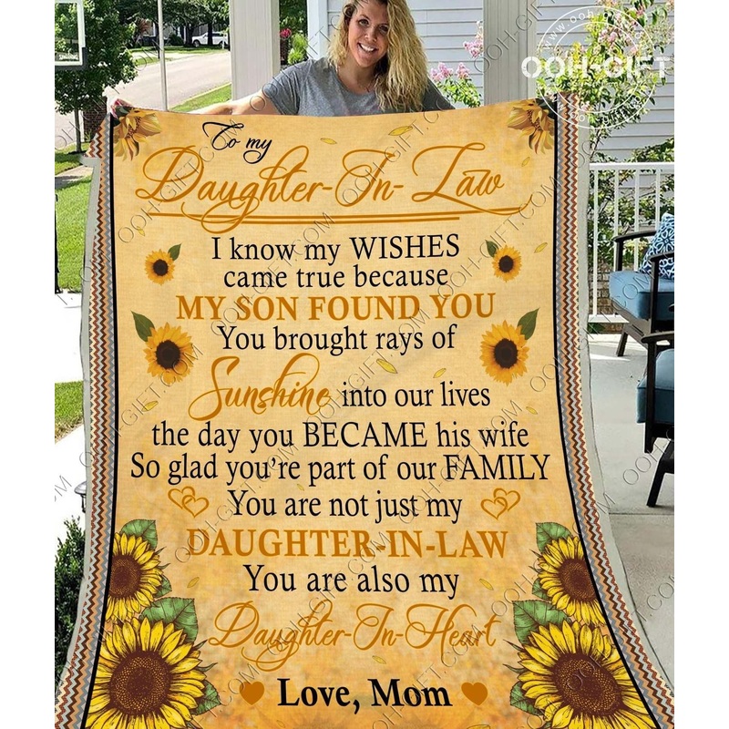 DAUGHTER IN LAW CLA01110027F Sherpa Fleece Blanket