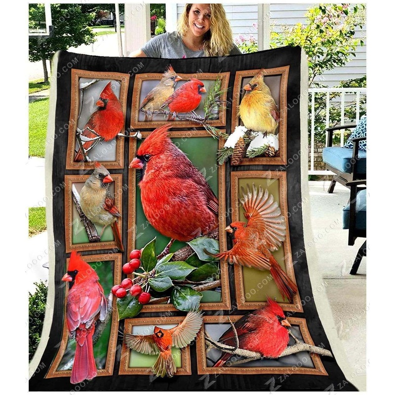 Cardinal CL280808MDF Sherpa Fleece Blanket