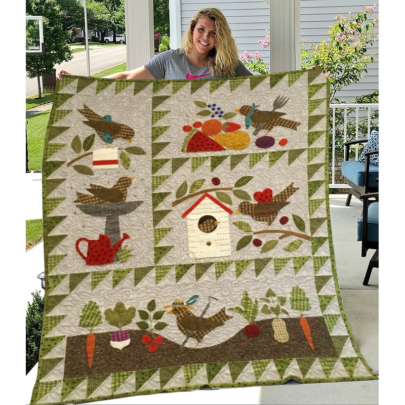 Bird Quilt Blanket TM301002