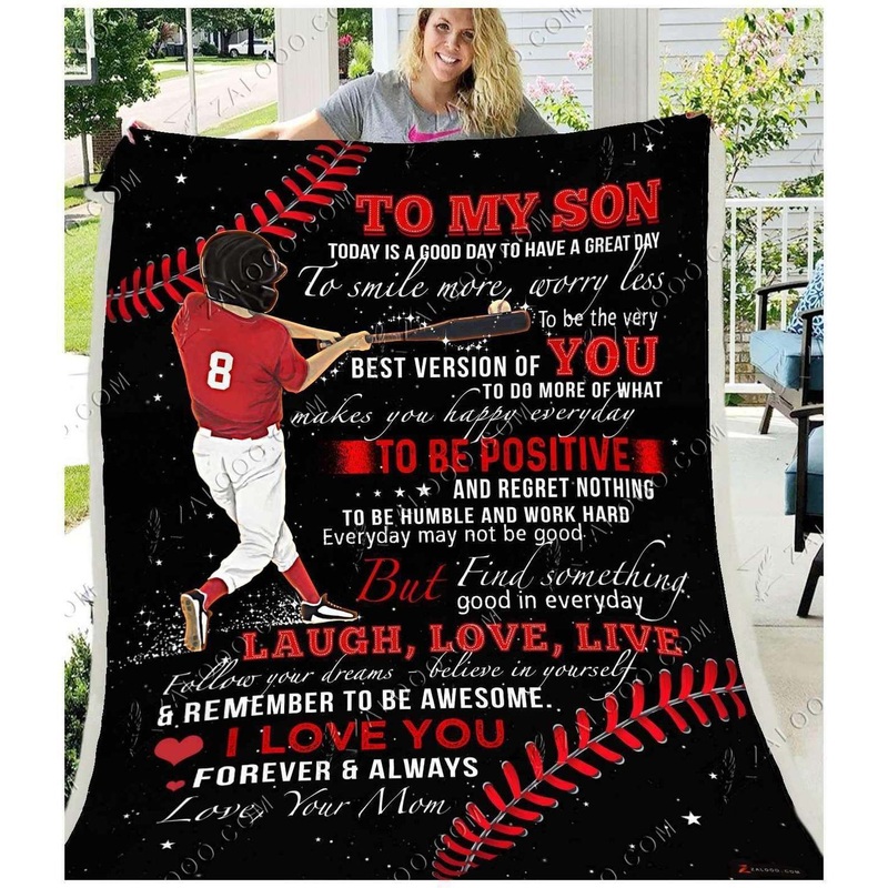 Baseball CL270801MDF Sherpa Fleece Blanket