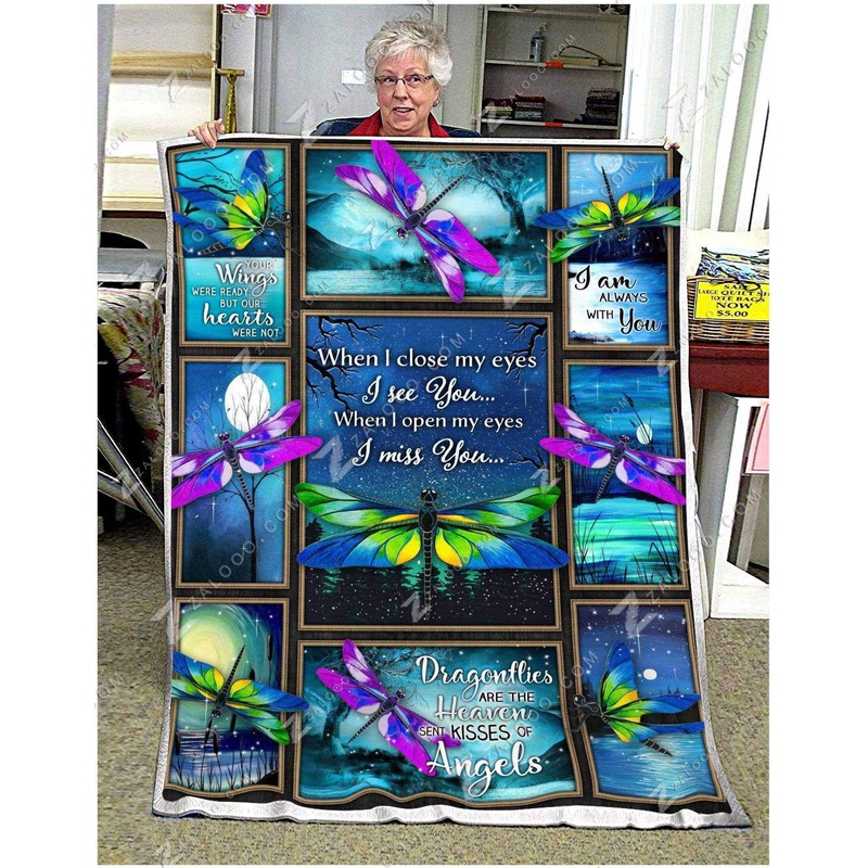 Dragonfly CL260832MDF Sherpa Fleece Blanket