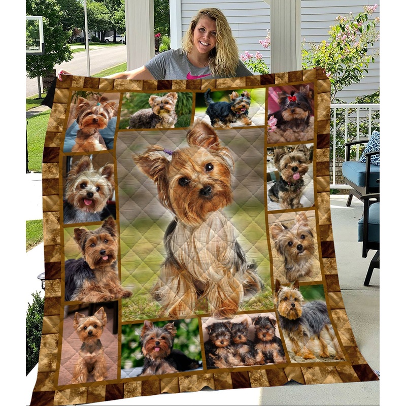 Yorkie Quilt Blanket TL251003