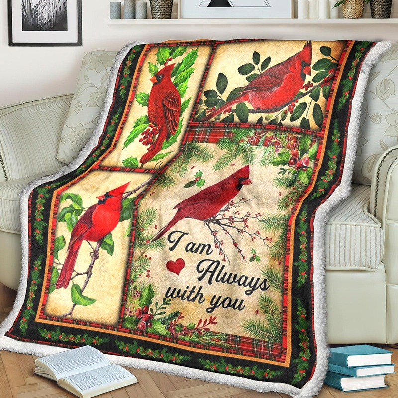 Cardinal Sherpa Fleece Blanket HN151003T