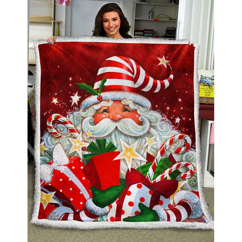 Magical Santa ND201004 Sherpa Fleece Blanket
