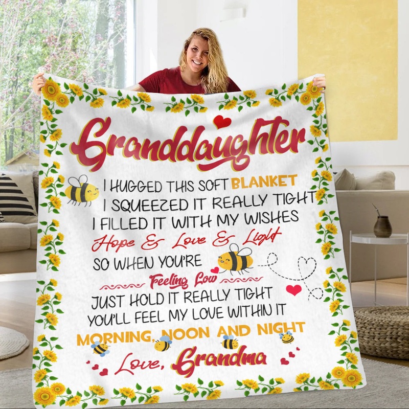 My Granddaughter TM131006 Sherpa Fleece Blanket