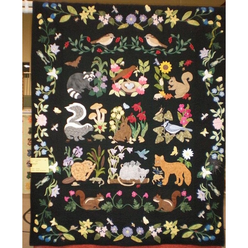 Woodland Animals CLM0711501 Quilt Blanket