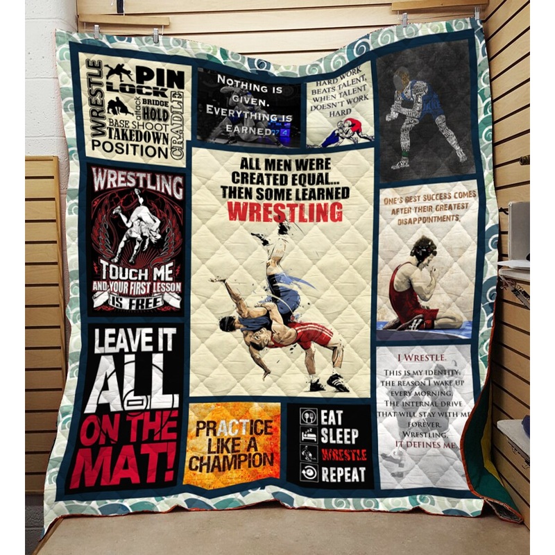 Wrestling 3d CLH0511696Q Quilt Blanket
