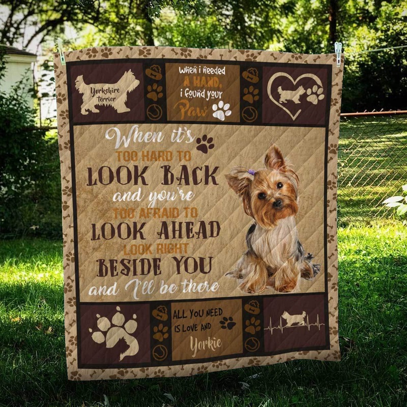 Yorkshire Terrier CL09100142MDQ Quilt Blanket