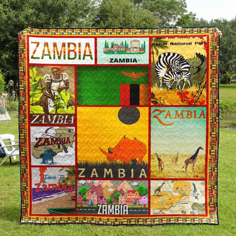 Zambia QH010706B TBG Quilt Blanket