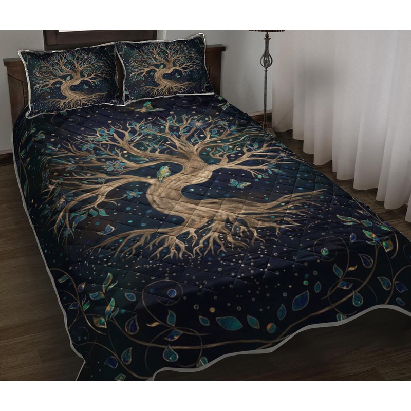 Tree Of Life Quilt Bedding Set TL011009