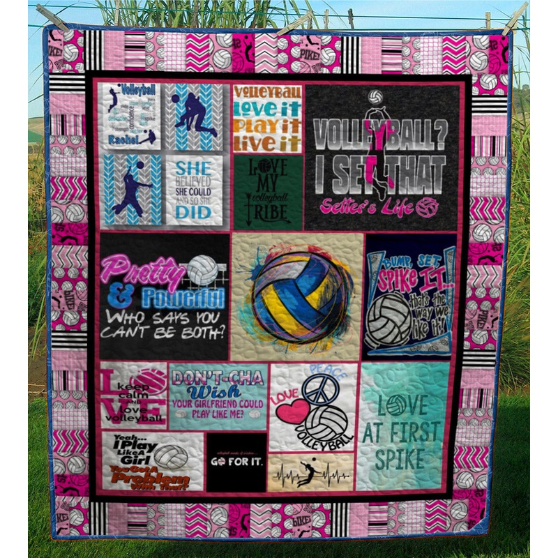 Volleyball CL28101196MDQ Quilt Blanket