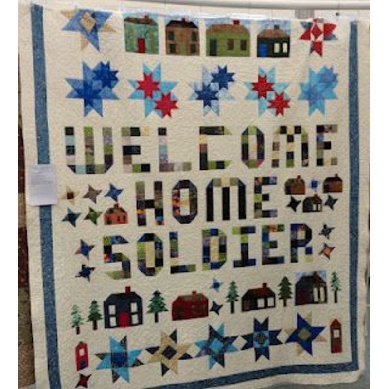 Welcome Home soldier CLA1410603Q Quilt Blanket