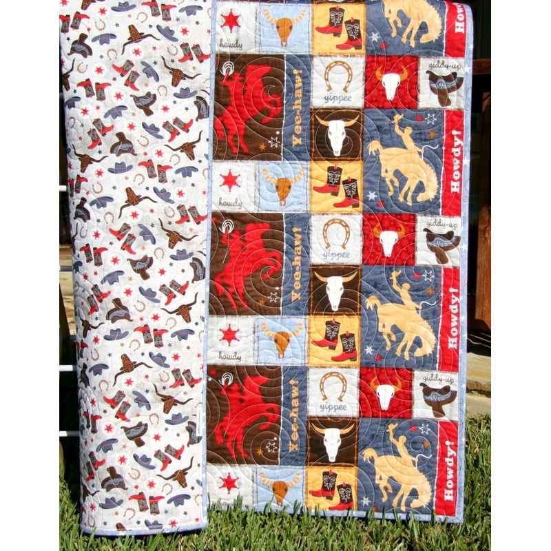 Western Cowboy CLM1511496 Quilt Blanket
