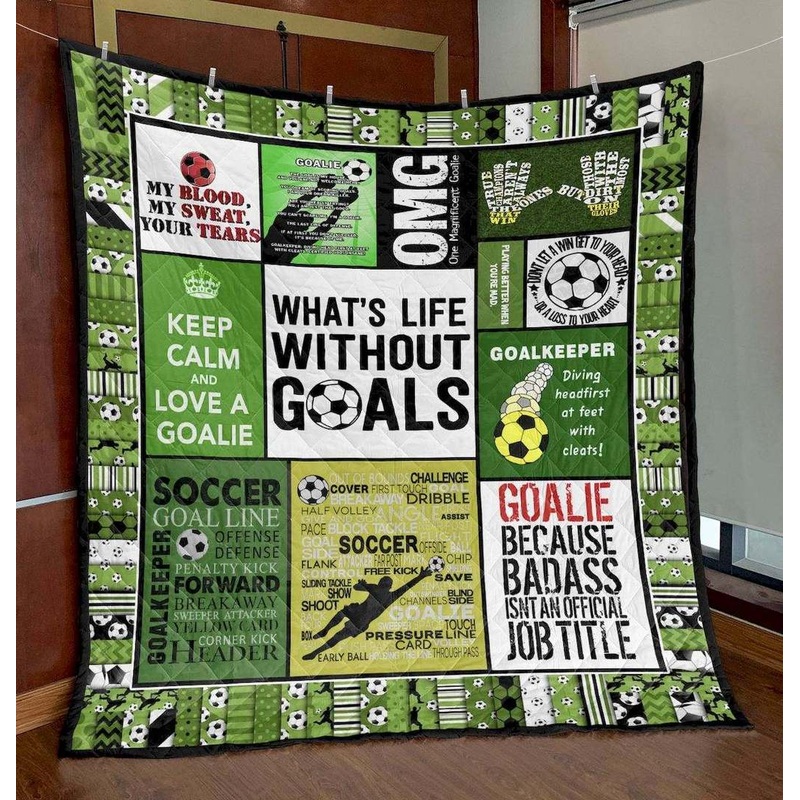What S Life Without Goals PK290579 Quilt Blanket