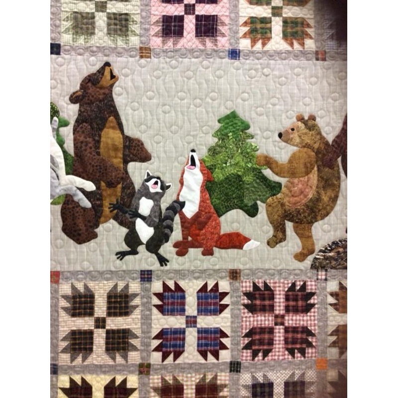 Wild Animal CLP1111454Q Quilt Blanket