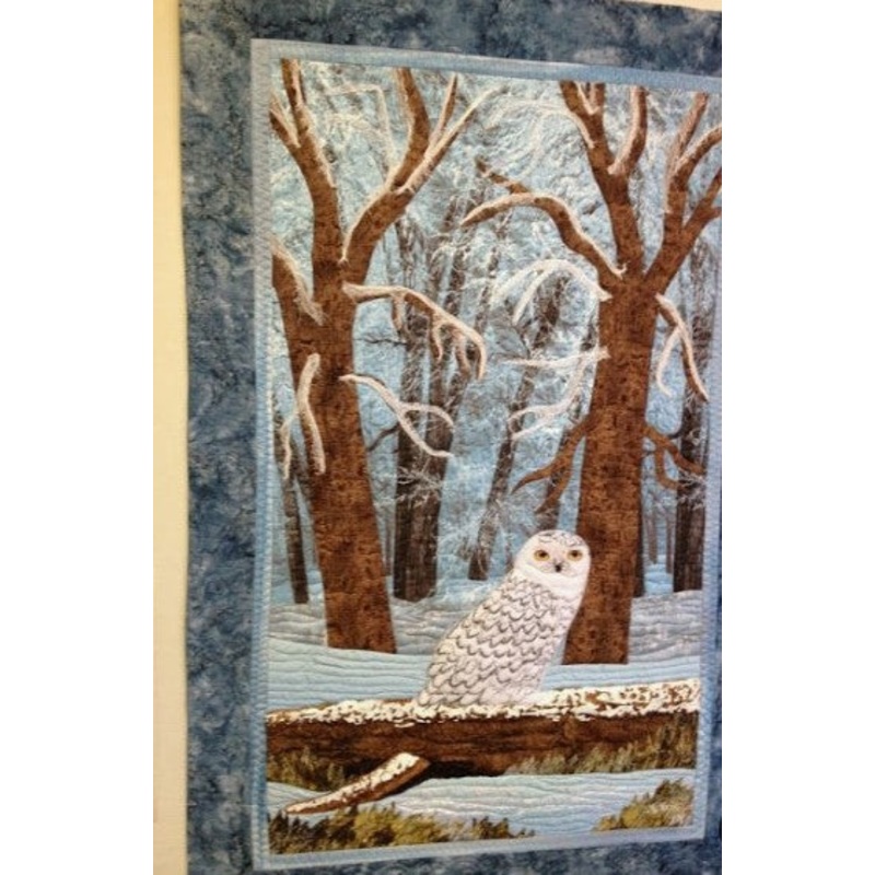 Winter Owl CLT0411217H Quilt Blanket