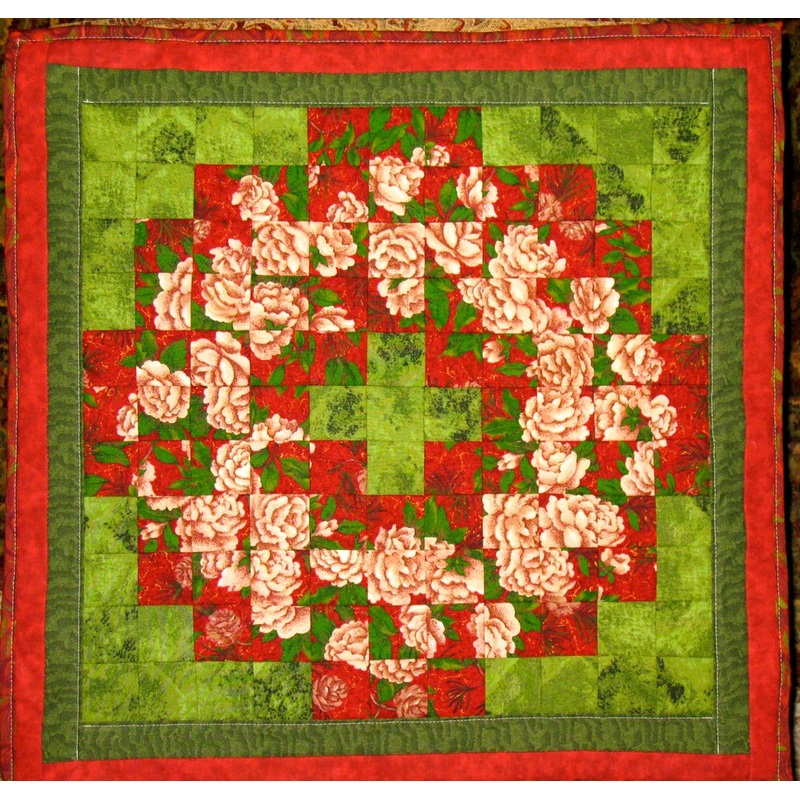 Winter Roses CLM2011983 Quilt Blanket