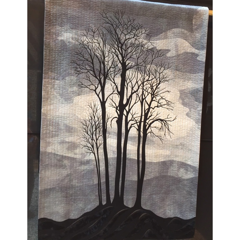 Winter Trees CLM1111587 Quilt Blanket