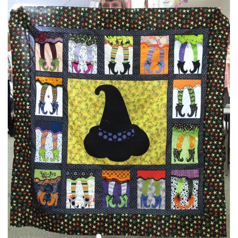 Witch CLA0910728Q Quilt Blanket