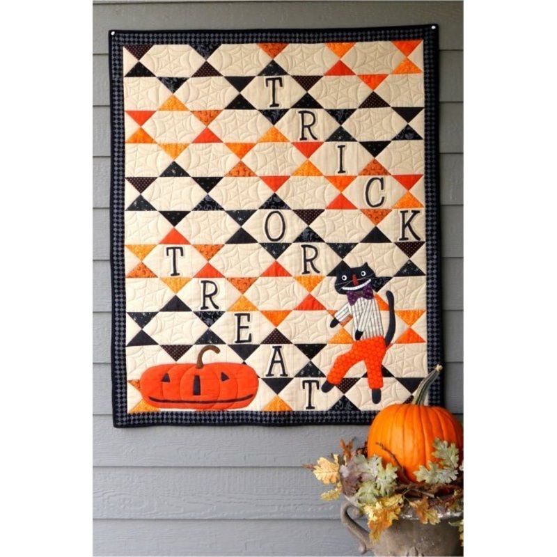 Trick Or Treat Halloween CL16100243MDQ Quilt Blanket