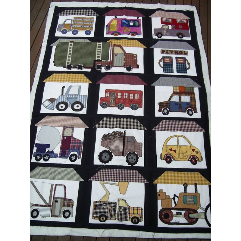 Truck CLA0710761Q Quilt Blanket