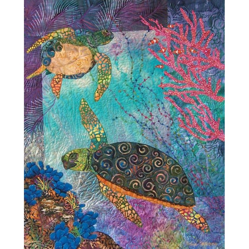 Turtle CLA0710766Q Quilt Blanket