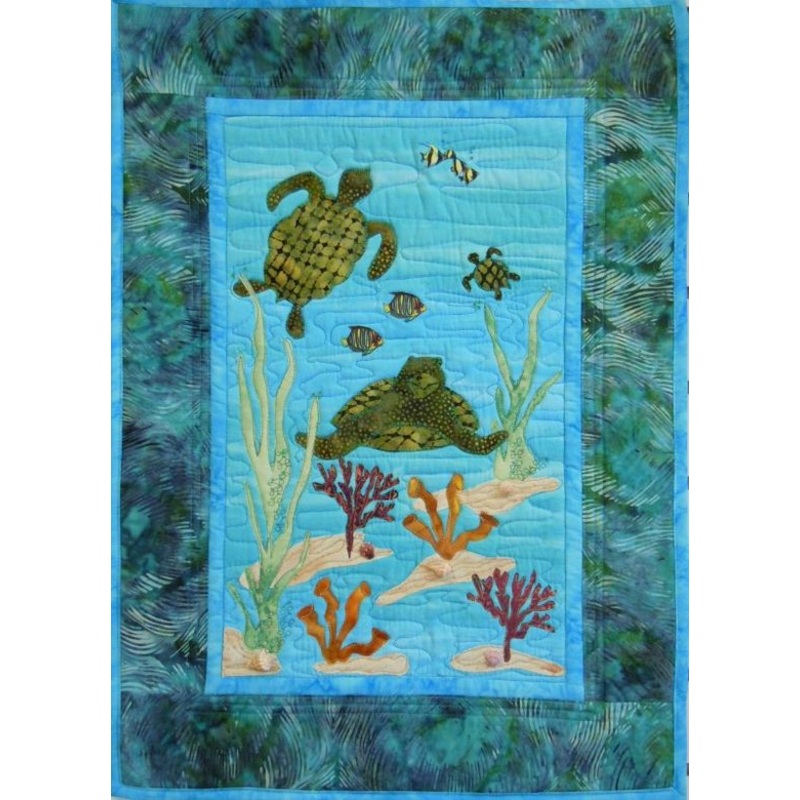 Turtle CLA0710770Q Quilt Blanket