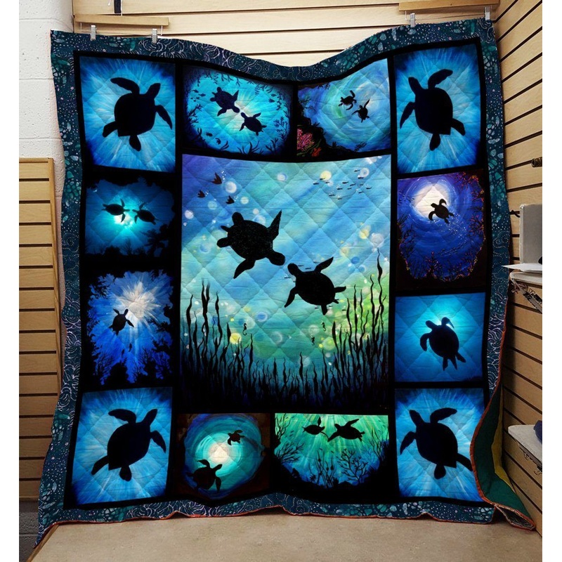 Turtles CL28110012MDQ Quilt Blanket