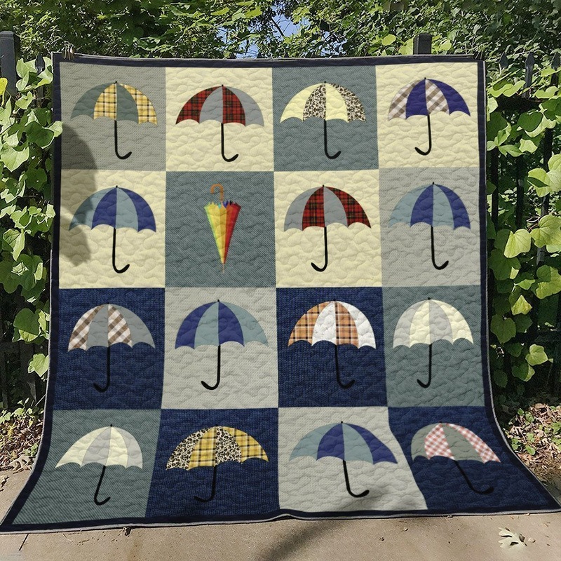 Umbrella CG270638 Quilt Blanket