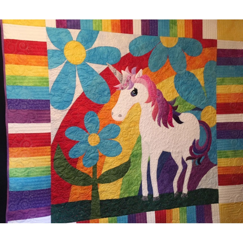 Unicorn CLM12121156 Quilt Blanket