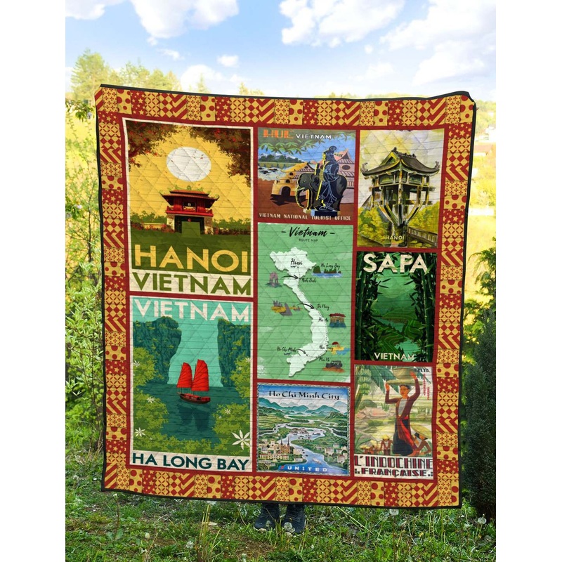 Vietnam LI030723A Quilt Blanket
