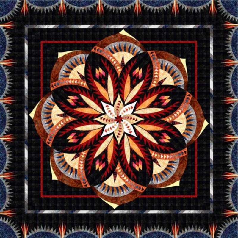 Vintage Rose CLA0810507Q Quilt Blanket