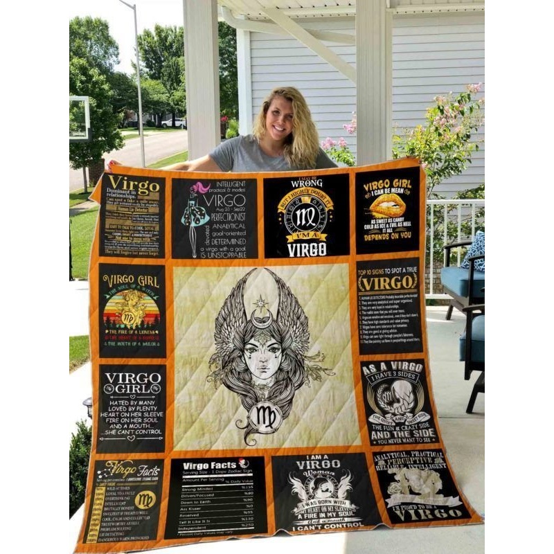 Virgo CL08110427MDQ Quilt Blanket