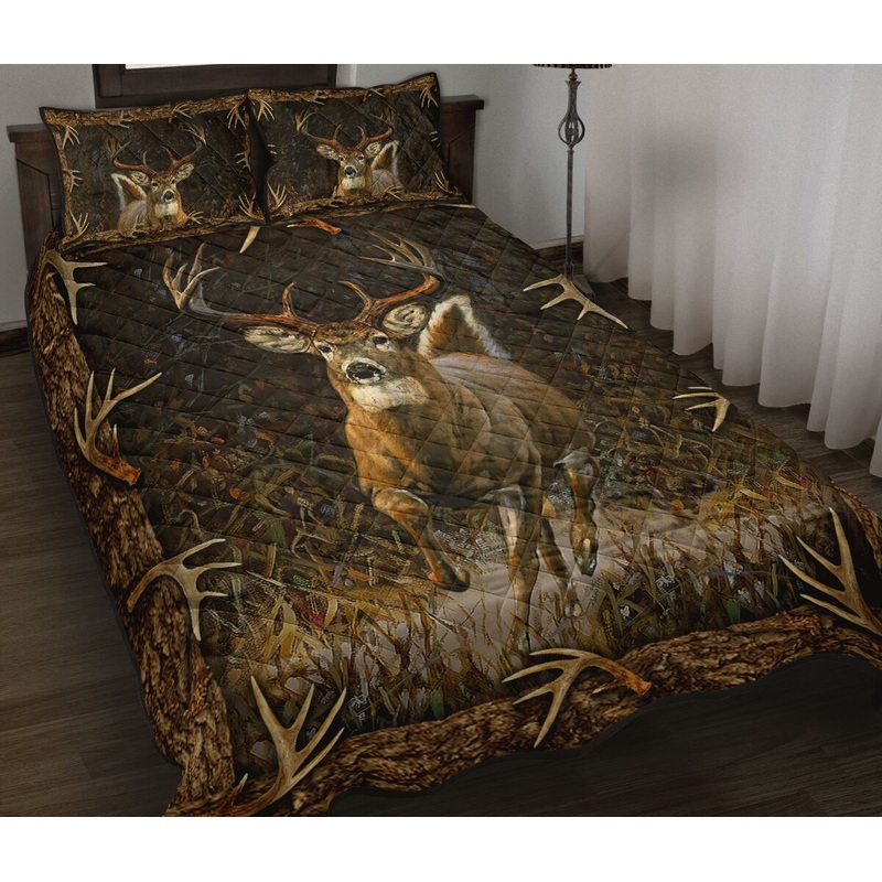 Deer Quilt Bedding Set TM270903
