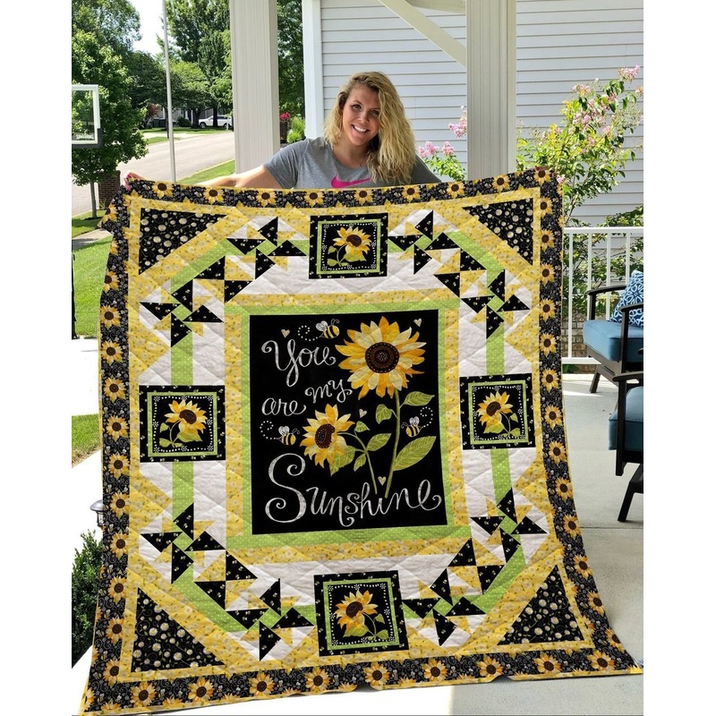 Sunflowers You Are My Sunshine CLH0511511Q Quilt Blanket