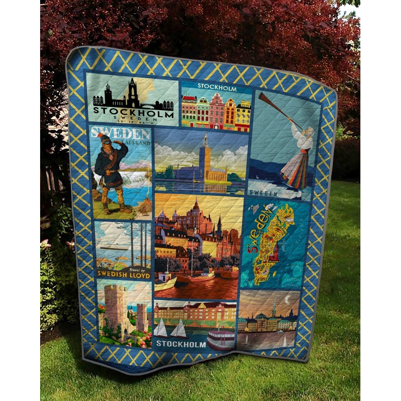 Sweden TD22110090 Quilt Blanket
