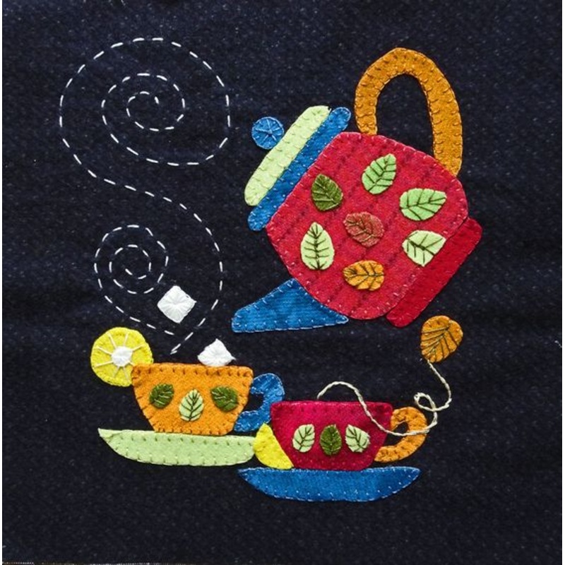 Teapot CLA0611809Q Quilt Blanket
