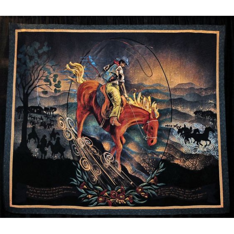 The Man From Snowy River CLA1510472Q Quilt Blanket