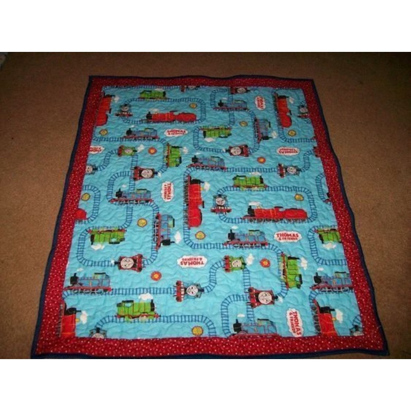 Train CLP190679 Quilt Blanket