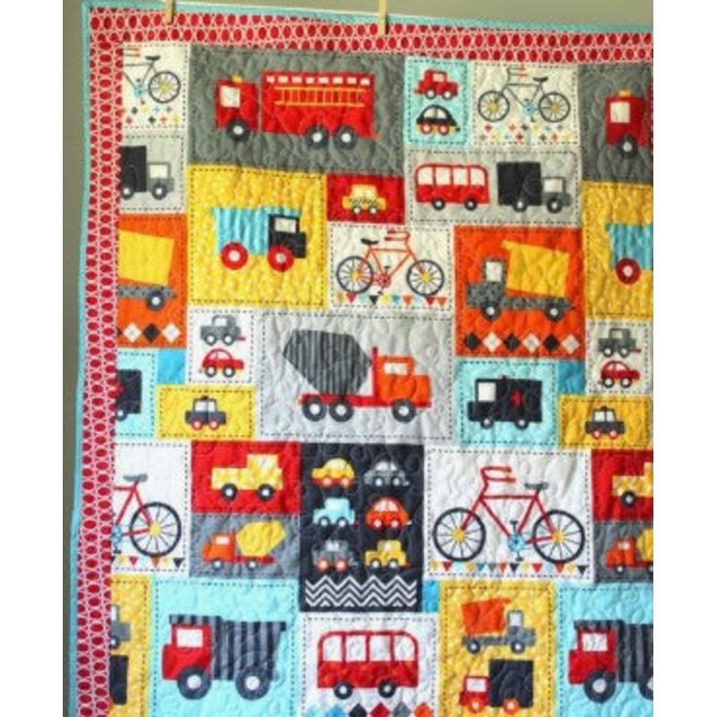 Transportation CLT1810240H Quilt Blanket