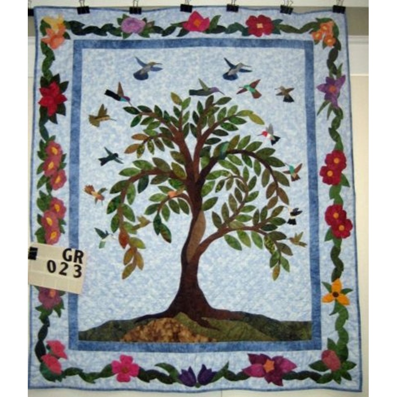 Tree And Birds CLA2810496Q Quilt Blanket