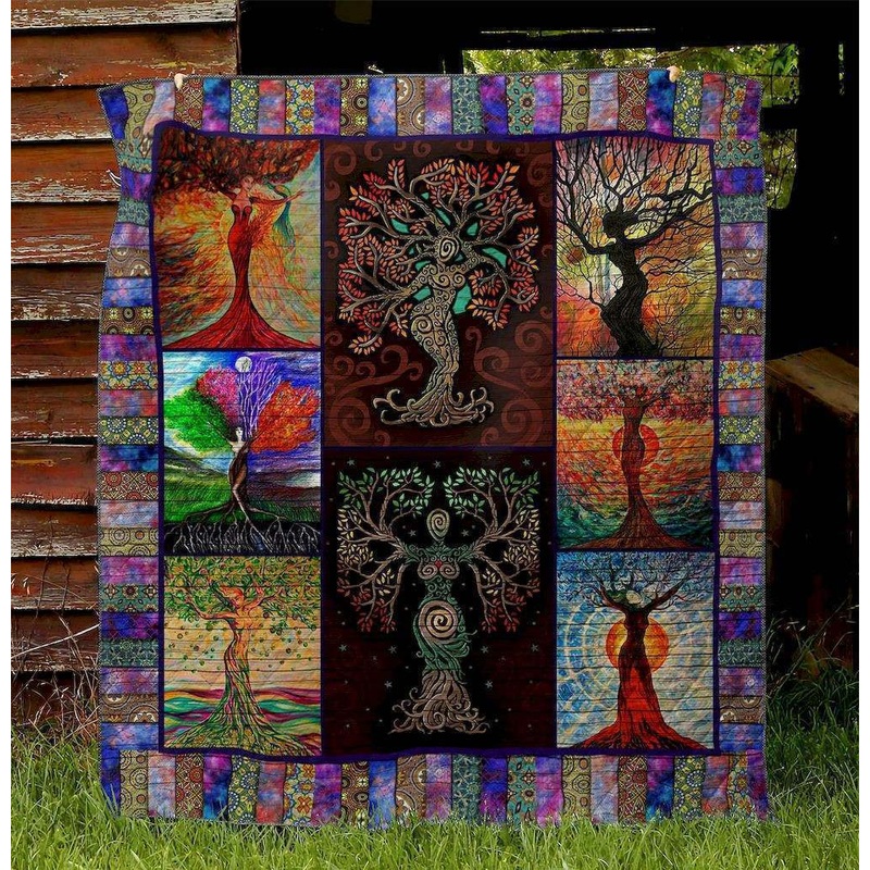 Tree Of Life D9083 Quilt Blanket