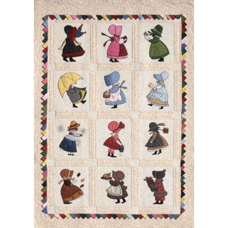 Sunbonnet CLA0910658Q Quilt Blanket