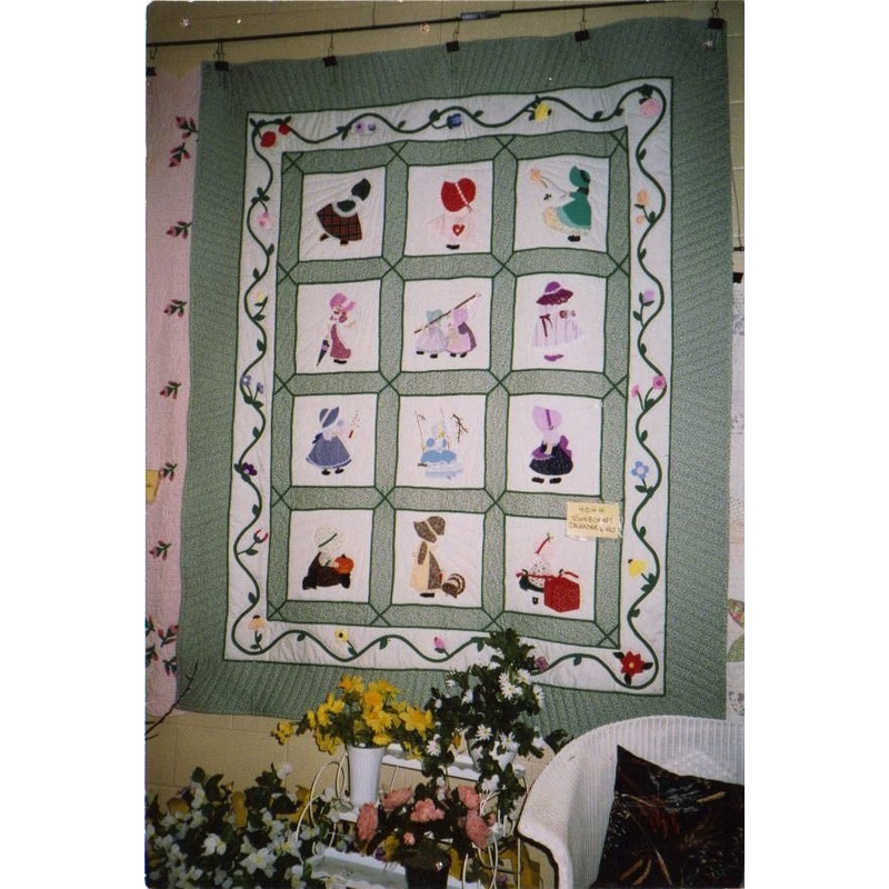Sunbonnet Sue CLA0411835Q Quilt Blanket
