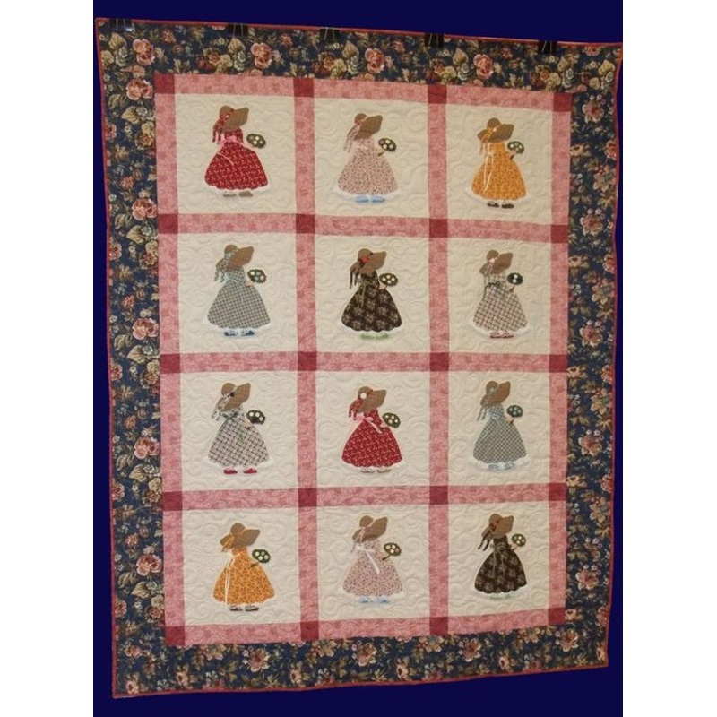 Sunbonnet Sue CLA0910662Q Quilt Blanket